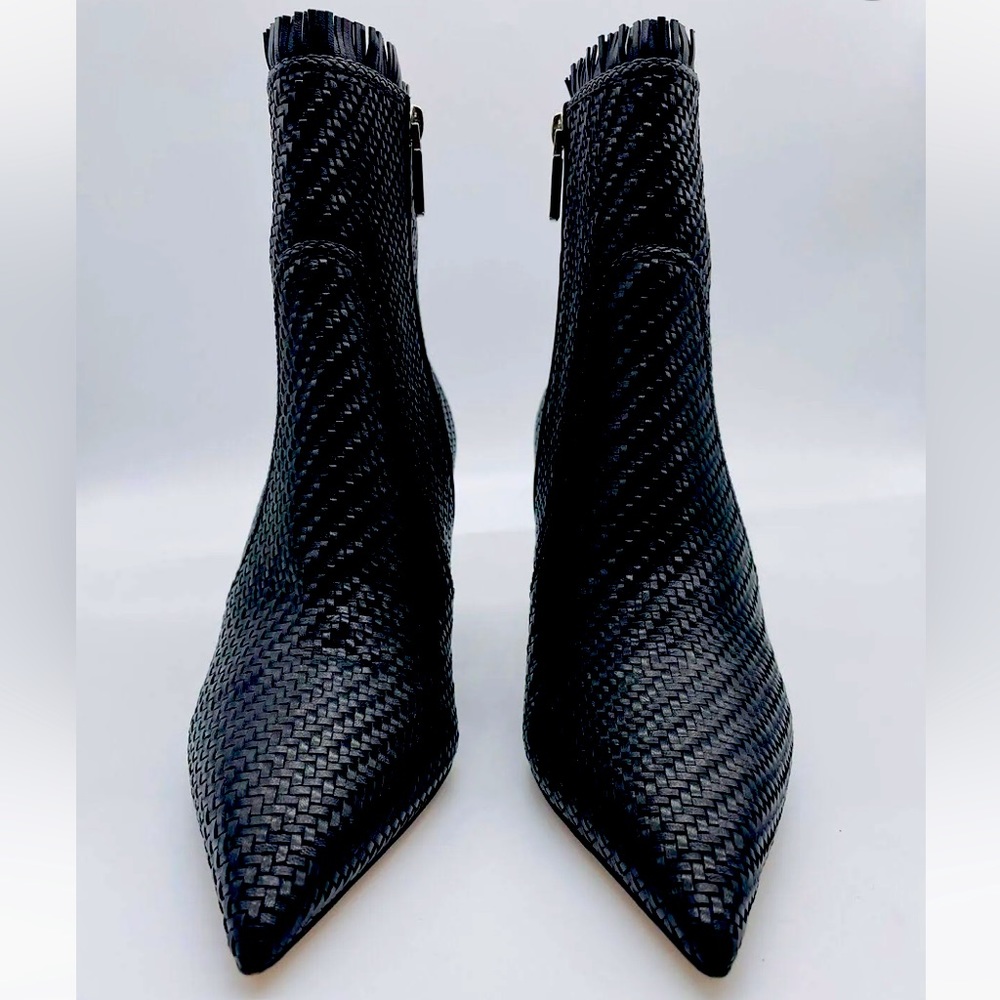 Dior Woven Lambskin Boots - Women’s Size 40 - Black 🖤